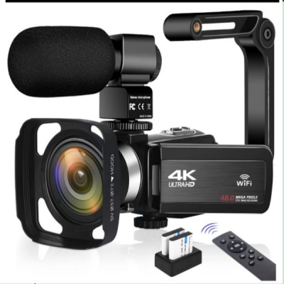 4K 摄像机适48MP高清数码相机视频录像机